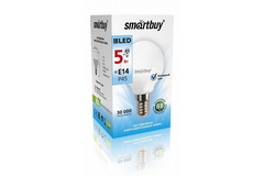 Светодиодная (LED) Лампа Smartbuy-P45-05W/4000/E14