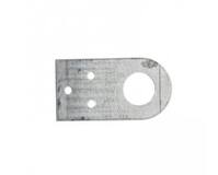 Проушина прямая, 75х40 мм, цинк, Россия// Сибртех