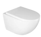 ORMI Унитаз подвесной Торнадо с сиденьем микролифт, дюропласт. Размер :490*360*365mm (1 место)