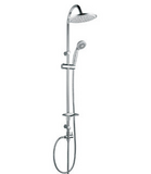 LM8801C "Аксессуары" Душевой гарнитур без смесителя c верхней душевой лейкой "Тропический дождь" Ø20