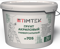 TimTek №705 Грунт акриловый универсальный, со-3%, 5кг (60шт/пал)