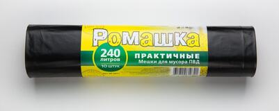 Мешок мусорный 240л. 10шт.