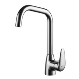 LM3355C "Прамэн" Смеситель для кухни с высоким поворотным изливом, хром