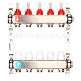 G424.5 Коллектор Ком. Нерж с расх 5вых