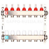 G424.7 Коллектор Ком. Нерж с расх 7вых