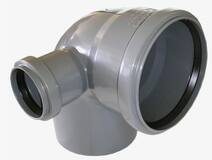 ФВ Отвод 110х87* с выходом 50 левый      1/14