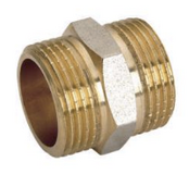 Ниппель НР-НР 1 1/4"x1" лат. F323.0706/5 Frap