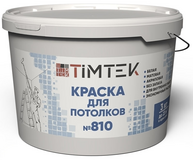 TimTek 810 Краска для потолков супербелая 3кг (144шт/пал)