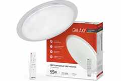 Светильник светодиодный COMFORT GALAXY 55Вт 230В 3000-6500K 4400Лм 450x85мм с пультом ДУ IN HOME