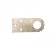 Проушина прямая,, 90х40 мм, цинк, Россия// Сибртех