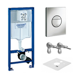 Инсталяция Rapid SL д/унитаза 3в1 кнопка круглая со звукоизоляционной прокл.38860000+37131000