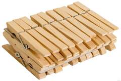 набор прищепок дер. (компл 20шт.) 750+