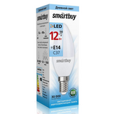 Светодиодная (LED) Лампа Smartbuy-C37-12W/6000 (SBL-C37-12-60K-E14)