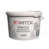 TimTek 820 Краска интерьерная влагостойкая супербелая 6,5кг (72шт/пал)