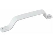 Ручка скоба плоская, 125 мм, белая