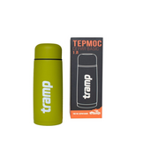 Термос Soft Touch 1,0 л. (оливковый)  Tramp арт. TRC-109