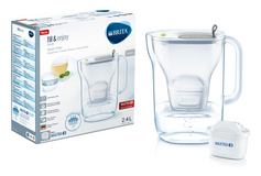 Кувшин STYLE MX+ XL серый +2 катр.МХ+Жесткость(3катр.)3.6 л BRITA