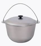 Казан походный с крышкой дм 260 мм обьем 6л