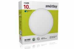 Светодиодный потолочный светильник (LED) Smartbuy-10W Wt (SBL-White-10-Wt-6K)