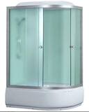 Душевая кабина ECO - 21 white  (L) 1200*800*2150 ВЫСОКИЙ ПОДДОН 40 СМ,стекло матовое 