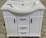 80 Тумба "Jacqualine 80" белый глянец (ум.Классик 80/ERICA 80)