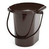 ведро-туалет 17л мокко