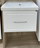 60 Тумба подвесная "Marsello 60" (ум. Moduo 60) структурный белый с сифоном