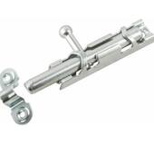 Шпингалет накладной, 60 мм, цинк ЗТ-1 ц.д.