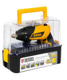 Отвертка аккумуляторная CSL-3,6-01, Li-Ion, 3,6 В, 1,3 Ач, с аксессуарами// Denzel