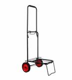 тележка для сумок груз. 40кг металл 95*35*46см колеса 14см хром (НВ)