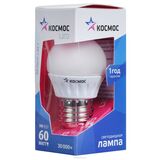 Лампа LED КОСМОС СМАРТ GL45 7Вт Е14 230v 4500K 3 уровня яркости,регулировка обычным выкл