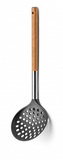 ACACIA Шумовка (нерж+дерево+нейлон) L35 d10,5см,сталь (410),ручка из акации (308555)