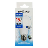 Светодиодная (LED) Лампа Smartbuy-A60-15W/6000/E27 (SBL-A60-15-60K-E27)