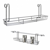 Полка для специй навесная на рейлинг 35x7,5x12 см AN52-135