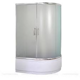 Кабина ALT-8027А L 1200*800*1950 матовое стекло, мелкий