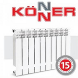 Радиатор биметаллический KONNER 80/350 Bimetal (уп 8 секций)