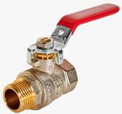 RBV-0002-2210320 ROMMER Кран шаровой, ВР/НР, ручка рычаг 3/4