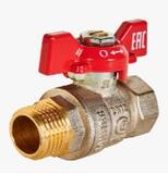 RBV-0004-2210220 ROMMER Кран шаровой, ВР/НР, ручка бабочка 3/4