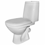 Унитаз-компакт "Сканди" Люкс белый Киров, антивсплеск, косой выпуск, арм. 3/6 сид. микролифт