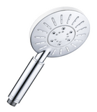 LM0713C "Аксессуары" Лейка душевая круглая 3-функциональная d 120 мм, хром, блистер