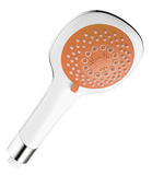 LM0815COrange "Аксессуары" Лейка душевая 5-функциональная 117х251мм, хром/оранжевый, блистер