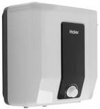 Водонагреватель Haier ES15V-Q1(R) над мойкой
