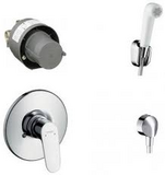 Porter Набор Скрытого монтажа для душа, с гигиен.лейкой(31967000+13620180+27454000+32127000)32127111