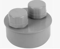 ФВ Аэратор D 110мм полипропилен серый   1/33