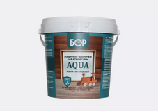 Защитная пропитка для древесины AQUA КРАСНОЕ ДЕРЕВО / 0,9 кг / БОР