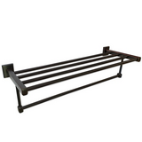 98142 GFmark Полка для полотенец с опорой большая под Медь