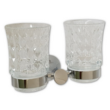 85161 MAGNUS Стакан+Стакан с креплением к стене Резной 