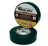 Изоляционная лента "Nova Roll" 19мм*25м, NOVA ROLL, зелен.