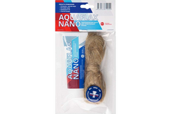61005 AquaflaxNano, набор  паста 80г тюбик + 20г лен
