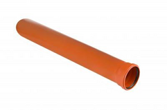 Труба  ПП 160 х 4,2 х 2000 (с кольцом) SN 2 рыжая (6шт)
